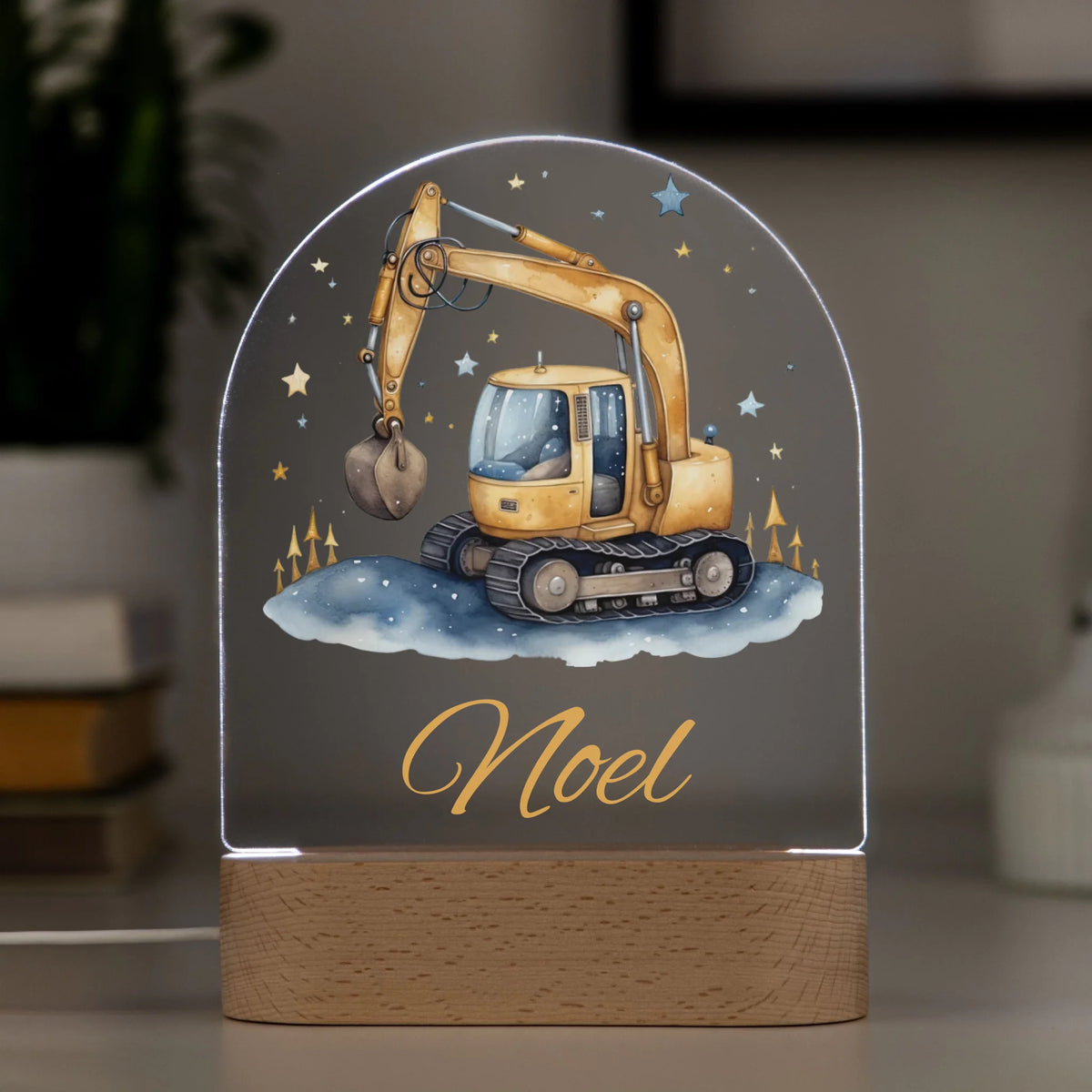 Lampa oblúk stredný štvorec